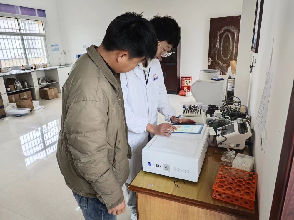 貴州興仁糧食倉庫采購優云譜稻谷新鮮度測定儀