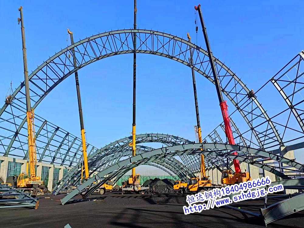 華茂物流倉儲(chǔ)棚（60+50+60M）